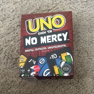 NWT UNO Show 'Em No Mercy Card Game